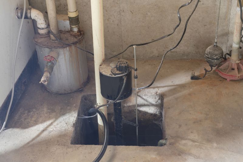 Sewage Sump Pump Installation