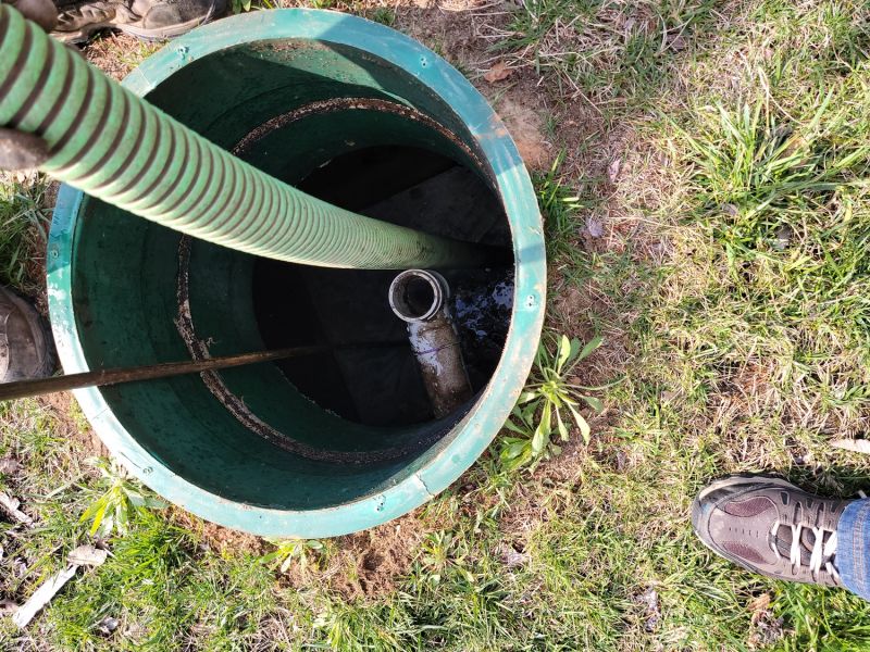 Sewage Tank Installation